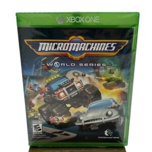 Micro Machines World Series Xbox‎ One Game NEW Sealed Racing Battle Action